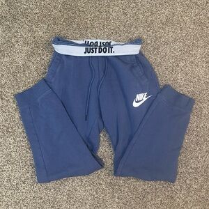 Womens Purple Nike Joggers || Reversible Waistband, Size: Small